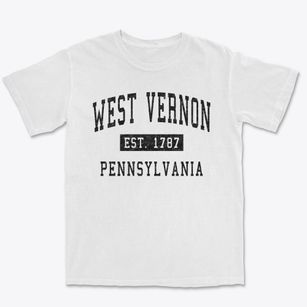 West Vernon Pennsylvania Classic Established Premium Heavyweight T-shirt
