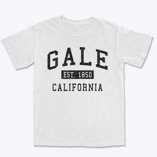 Gale California Classic Established Premium Heavyweight T-shirt