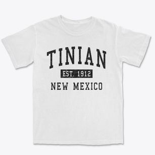 Tinian New Mexico Classic Established Premium Heavyweight T-shirt