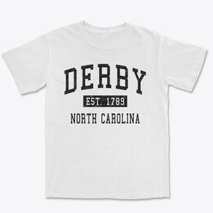 Derby North Carolina Classic Established Premium Heavyweight T-shirt