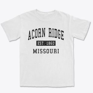 Acorn Ridge Missouri Classic Established Premium Heavyweight T-shirt