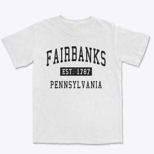 Fairbanks Pennsylvania Classic Established Premium Heavyweight T-shirt