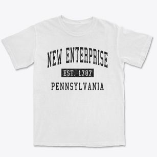 New Enterprise Pennsylvania Classic Established Premium Heavyweight T-shirt