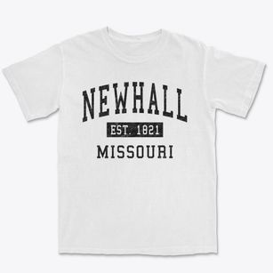 Newhall Missouri Classic Established Premium Heavyweight T-shirt
