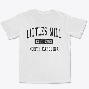 Littles Mill North Carolina Classic Established Premium Heavyweight T-shirt