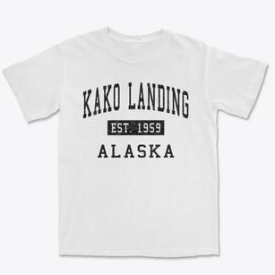 Kako Landing Alaska Classic Established Premium Heavyweight T-shirt