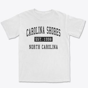Carolina Shores North Carolina Classic Established Premium Heavyweight T-shirt