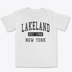Lakeland New York Classic Established Premium Heavyweight T-shirt