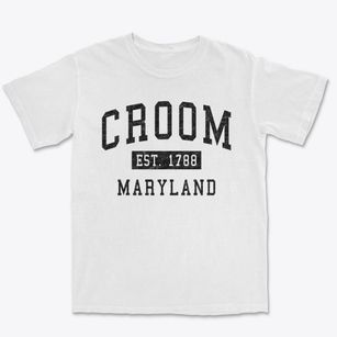 Croom Maryland Classic Established Premium Heavyweight T-shirt