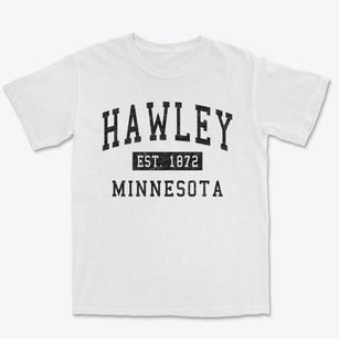 Hawley Minnesota Classic Established Premium Heavyweight T-shirt