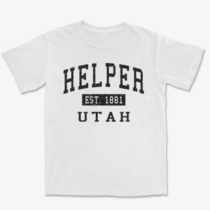 Helper Utah Classic Established Premium Heavyweight T-shirt