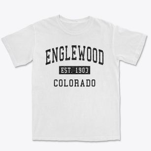 Englewood Colorado Classic Established Premium Heavyweight T-shirt