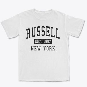 Russell New York Classic Established Premium Heavyweight T-shirt