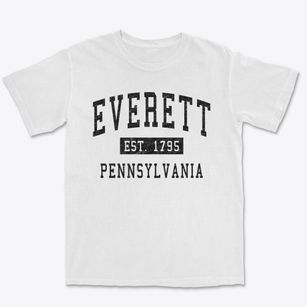 Everett Pennsylvania Classic Established Premium Heavyweight T-shirt