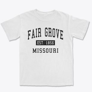 Fair Grove Missouri Classic Established Premium Heavyweight T-shirt