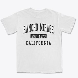 Rancho Mirage California Classic Established Premium Heavyweight T-shirt