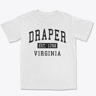 Draper Virginia Classic Established Premium Heavyweight T-shirt