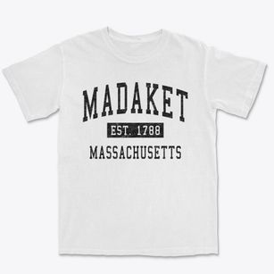Madaket Massachusetts Classic Established Premium Heavyweight T-shirt