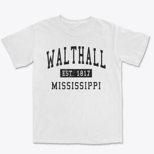 Walthall Mississippi Classic Established Premium Heavyweight T-shirt