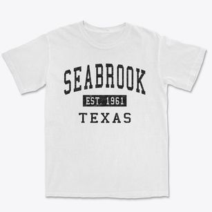 Seabrook Texas Classic Established Premium Heavyweight T-shirt