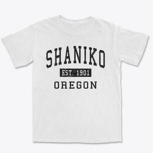 Shaniko Oregon Classic Established Premium Heavyweight T-shirt