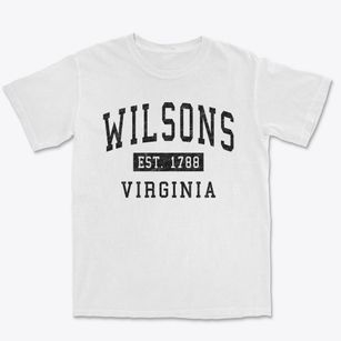 Wilsons Virginia Classic Established Premium Heavyweight T-shirt