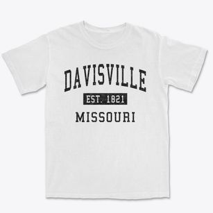 Davisville Missouri Classic Established Premium Heavyweight T-shirt