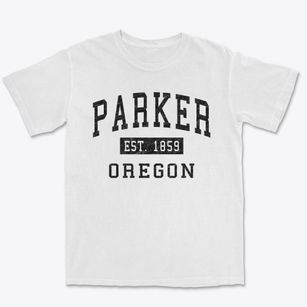 Parker Oregon Classic Established Premium Heavyweight T-shirt