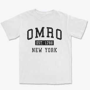 Omro New York Classic Established Premium Heavyweight T-shirt