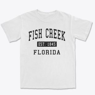 Fish Creek Florida Classic Established Premium Heavyweight T-shirt