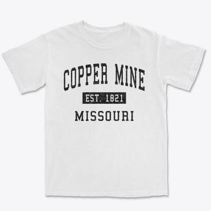 Copper Mine Missouri Classic Established Premium Heavyweight T-shirt