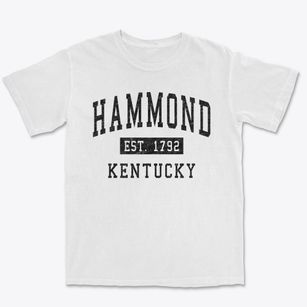 Hammond Kentucky Classic Established Premium Heavyweight T-shirt