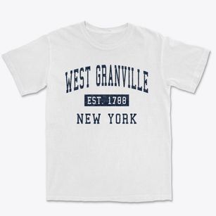 West Granville New York Classic Established Premium Heavyweight T-shirt