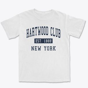 Hartwood Club New York Classic Established Premium Heavyweight T-shirt