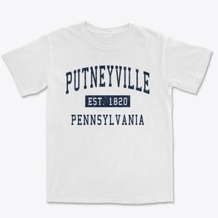 Putneyville Pennsylvania Classic Established Premium Heavyweight T-shirt