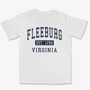 Fleeburg Virginia Classic Established Premium Heavyweight T-shirt
