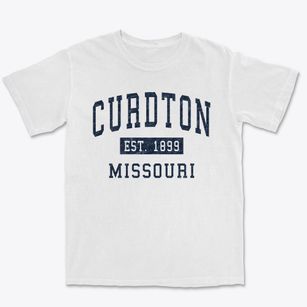 Curdton Missouri Classic Established Premium Heavyweight T-shirt