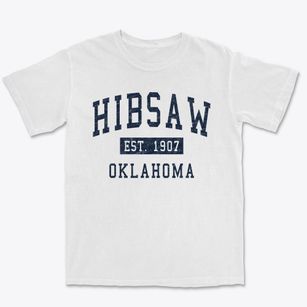 Hibsaw Oklahoma Classic Established Premium Heavyweight T-shirt