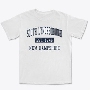 South Lyndeborough New Hampshire Classic Established Premium Heavyweight T-shirt