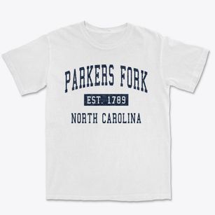Parkers Fork North Carolina Classic Established Premium Heavyweight T-shirt