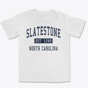 Slatestone North Carolina Classic Established Premium Heavyweight T-shirt