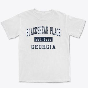 Blackshear Place Georgia Classic Established Premium Heavyweight T-shirt