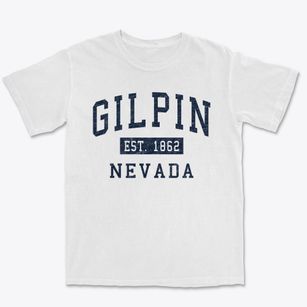 Gilpin Nevada Classic Established Premium Heavyweight T-shirt