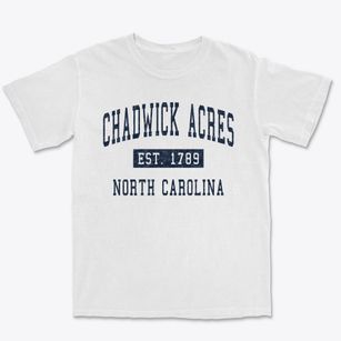 Chadwick Acres North Carolina Classic Established Premium Heavyweight T-shirt
