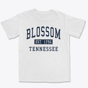 Blossom Tennessee Classic Established Premium Heavyweight T-shirt