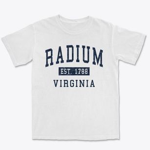 Radium Virginia Classic Established Premium Heavyweight T-shirt