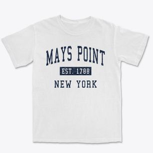 Mays Point New York Classic Established Premium Heavyweight T-shirt