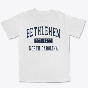 Bethlehem North Carolina Classic Established Premium Heavyweight T-shirt