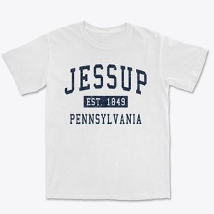 Jessup Pennsylvania Classic Established Premium Heavyweight T-shirt