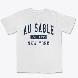 Au Sable New York Classic Established Premium Heavyweight T-shirt